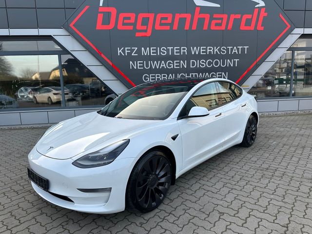 Tesla Model 3 Performance Dual AWD Wärmepumpe Matrix