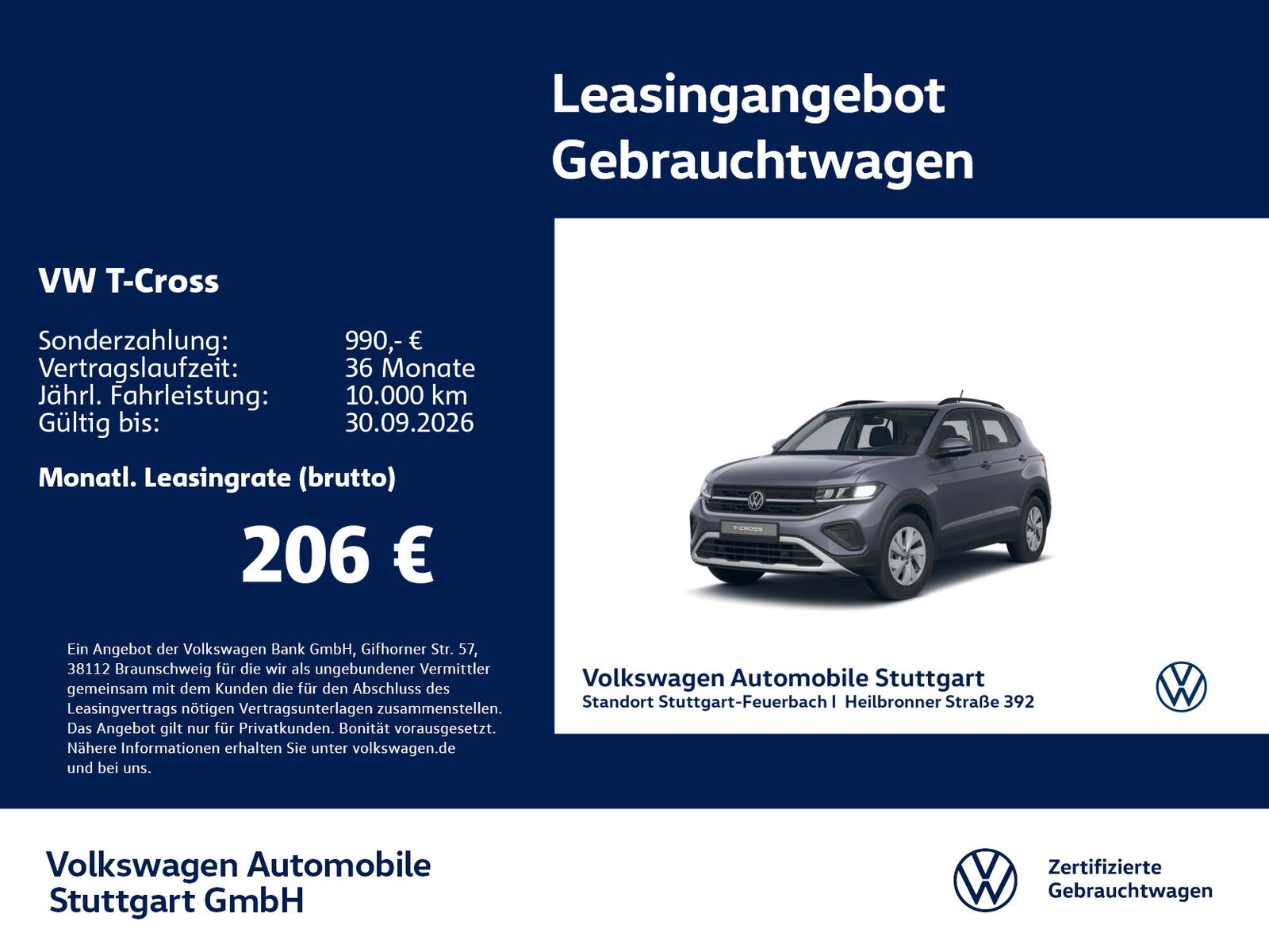 Volkswagen T-Cross 1.0 TSI Life Navi Tempomat foto 2