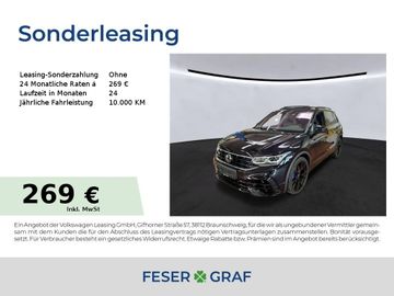 Volkswagen Leasingangebot: Volkswagen Tiguan R 2.0 TSI Black Akra Nav Matrix Pano 360°