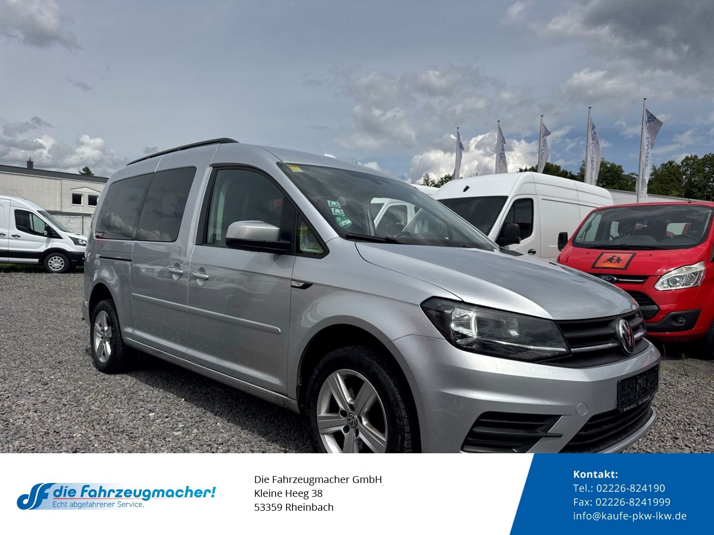 Fahrzeugabbildung Volkswagen Caddy Maxi Trendline BMT Mehrzonenklima *EXPORT