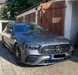 Mercedes-Benz E 450 4MATIC T AMG 20 Nappa Airmatic AHK Gar.27 - graue Mercedes-Benz E 450