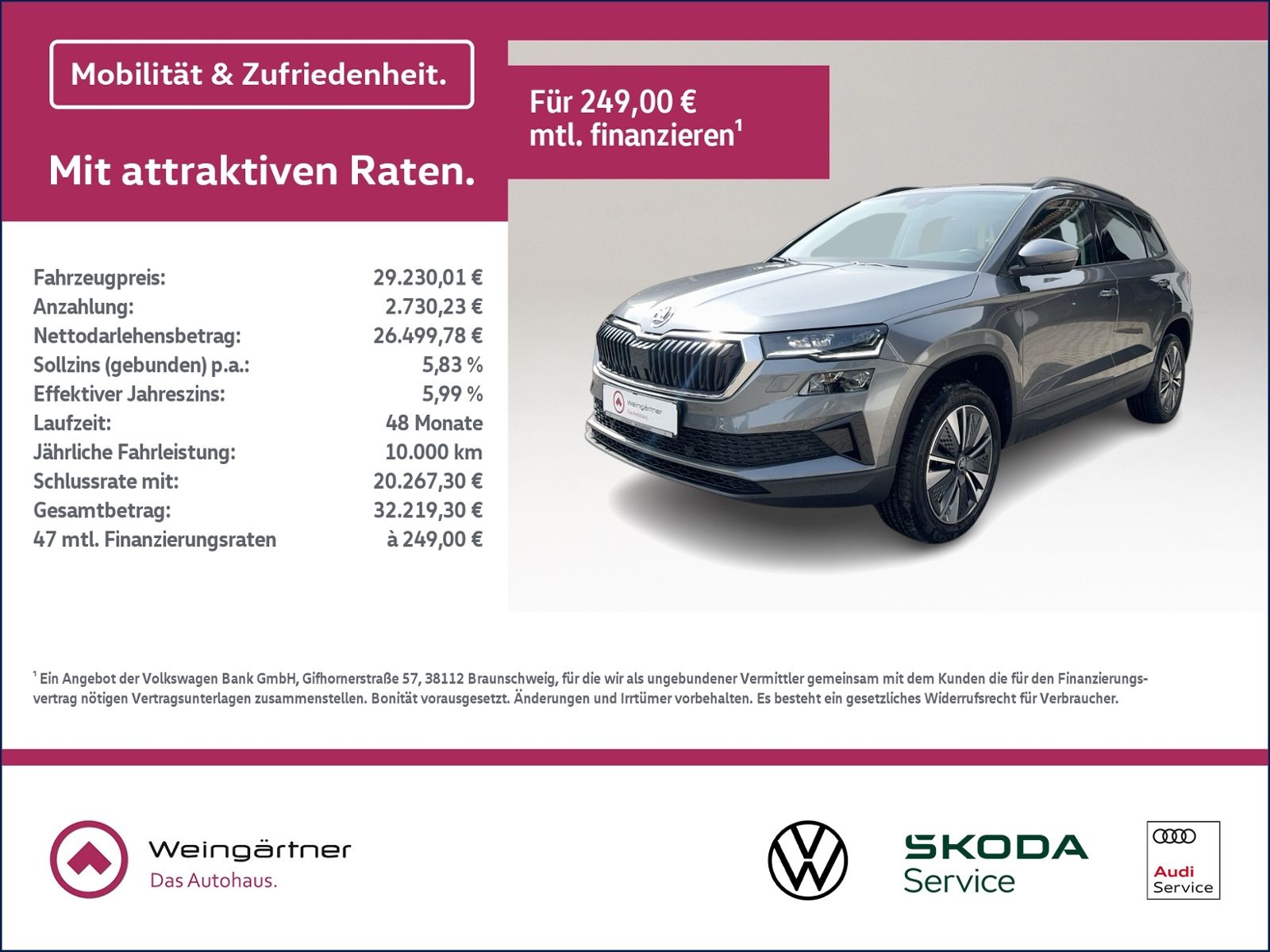 Karoq 1.5 TSI Tour, Matrix LED, Winter Plus, AHK