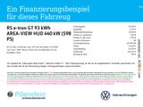 Audi RS e-tron GT 93 kWh AREA-VIEW HUD PANO NAVI - Audi RS e-tron GT mit Schiebedach