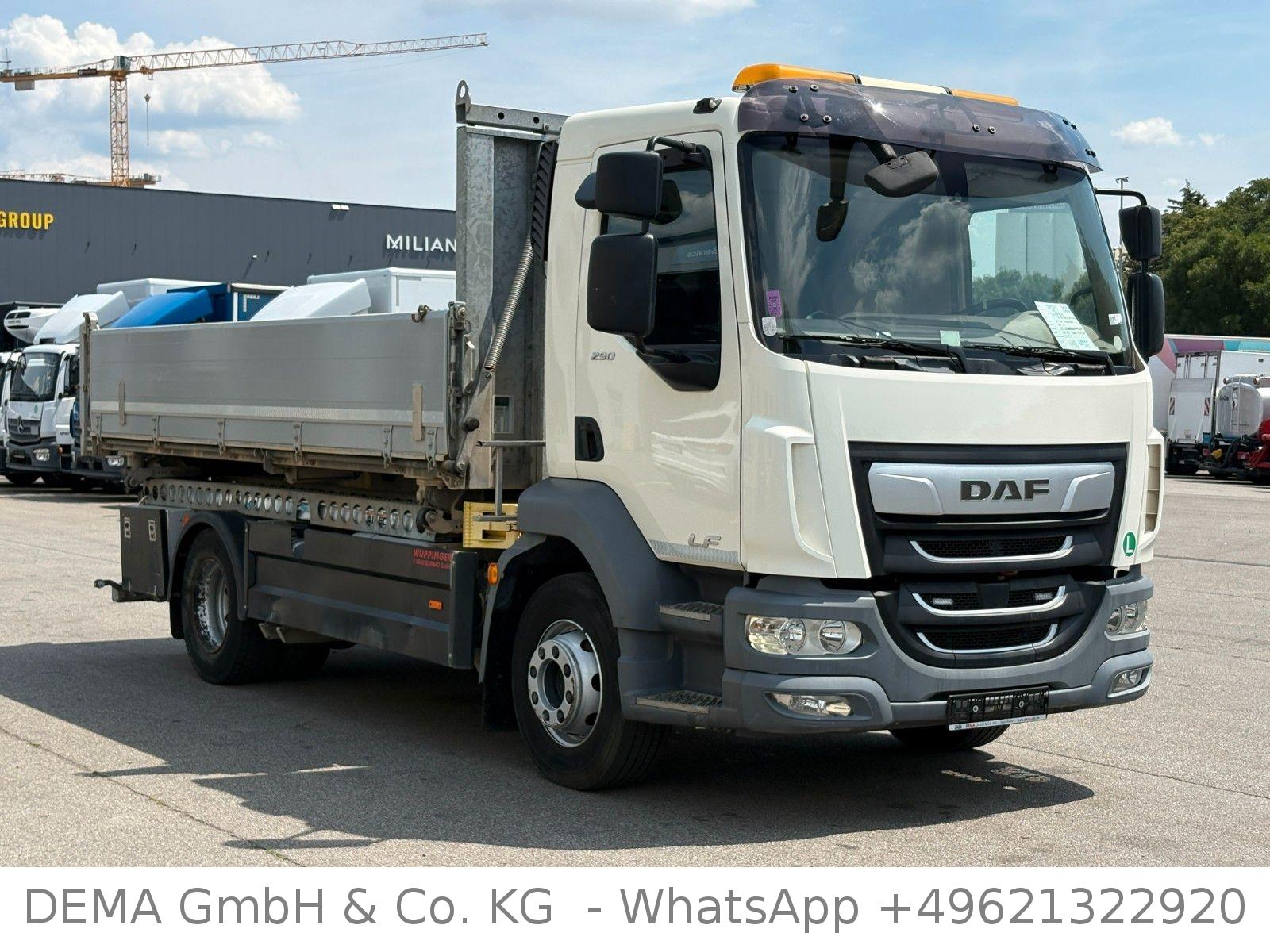 DAF LF 290*3 Seiten Kipper*Rampen*Klima*AHK*