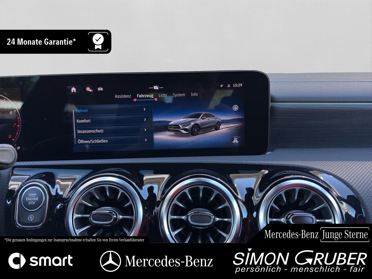 Fahrzeugabbildung Mercedes-Benz CLA 250 4M AMG Night Pano Leder MBeam HUD 360