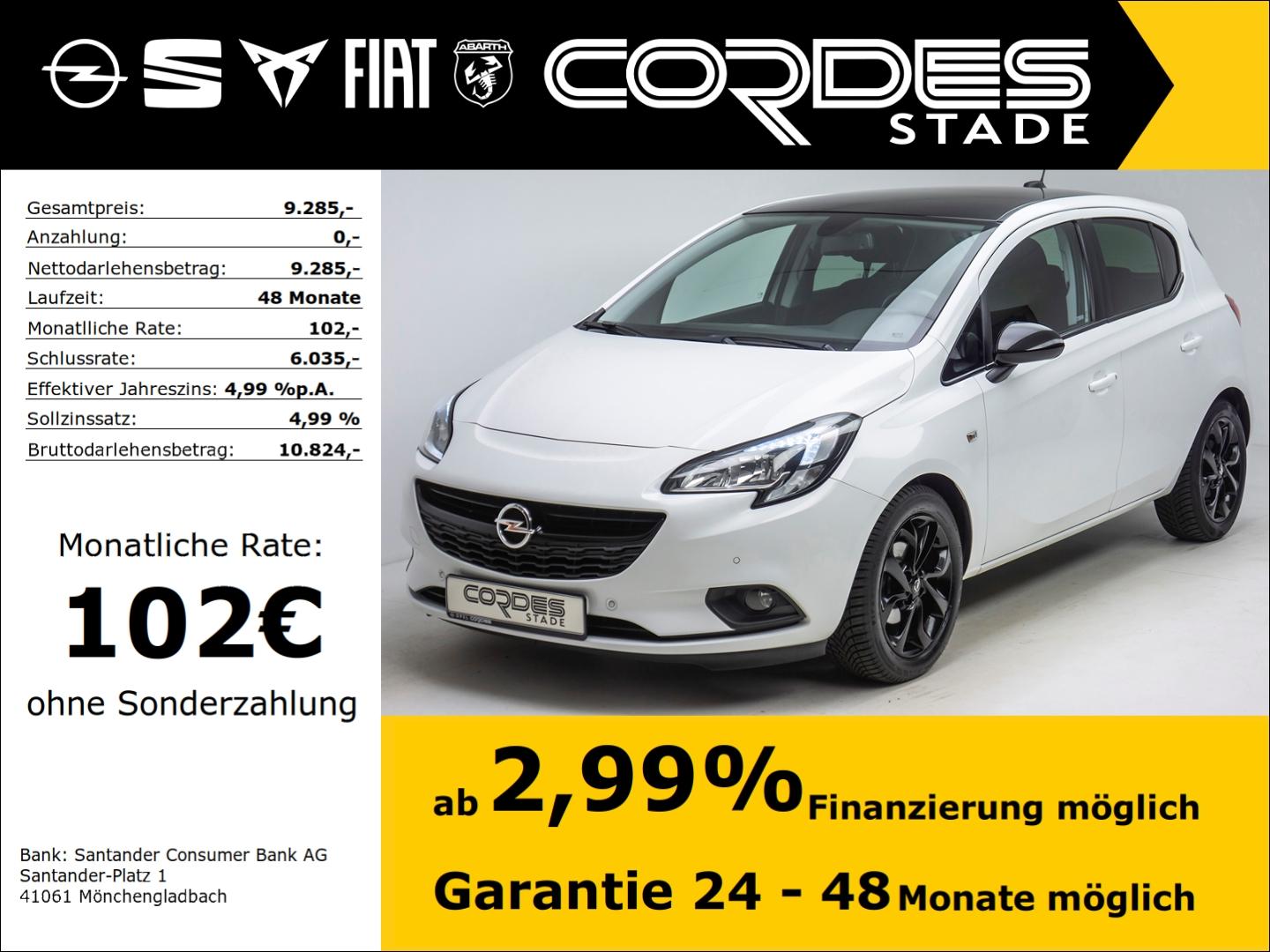 Opel Corsa Color Edition 1.4 Allwetter beheizb. Front