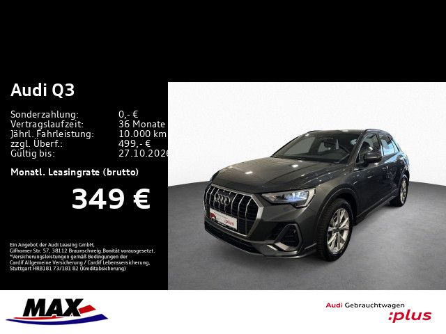Q3 35 TDI S LINE LED+NAVI+KAMERA+ALU+SHZ+PDC
