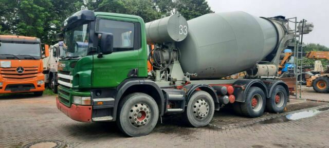 Scania P340PS 4-Achser 8x4 Betonmischer Euro:4