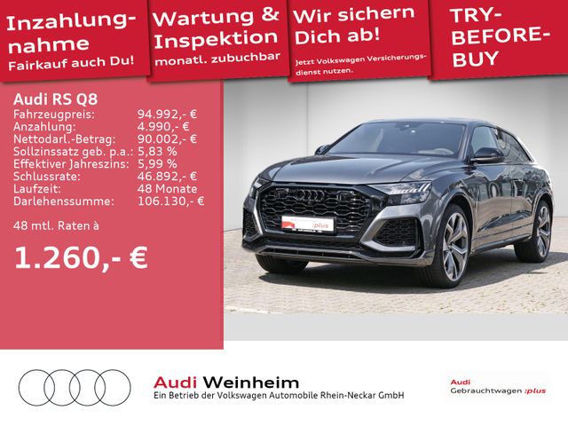 Audi RSQ8 4.0 TFSI Black-Paket Plus Pano Standheizung