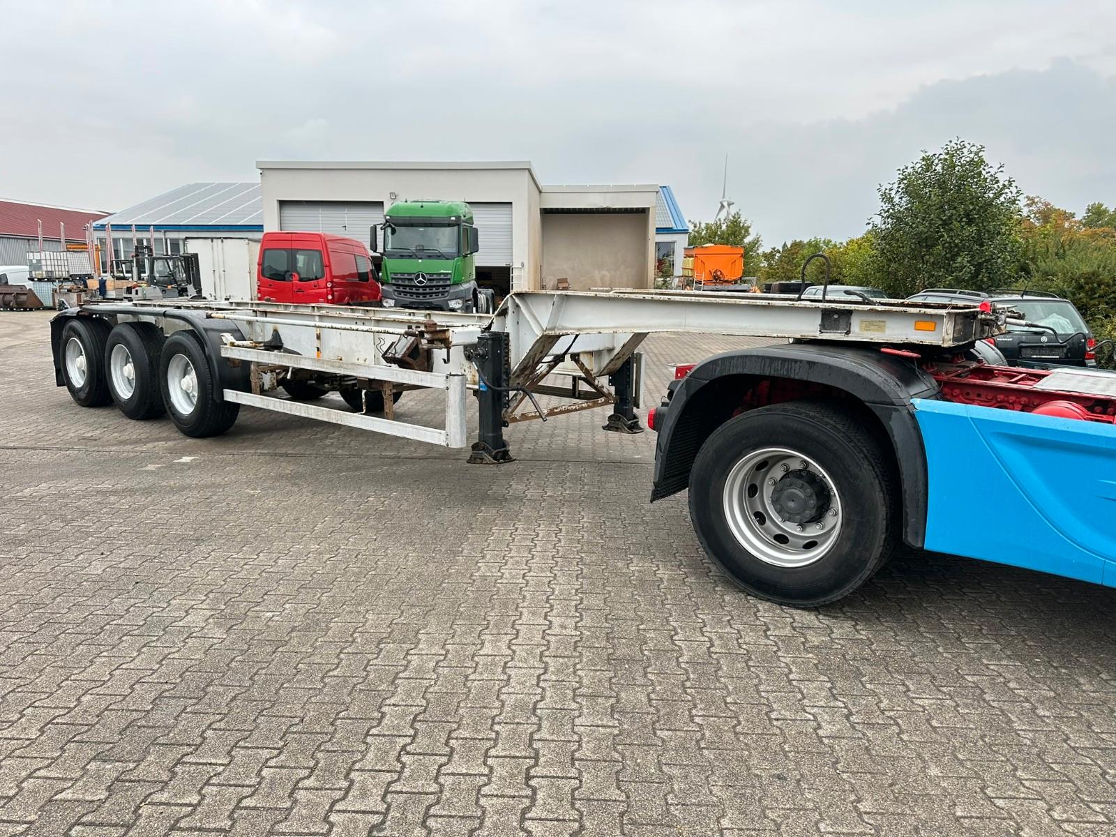 Krone PEMA*SC137/8*SAF-Achsen*35t*Stahl/Stahl*1.Hand