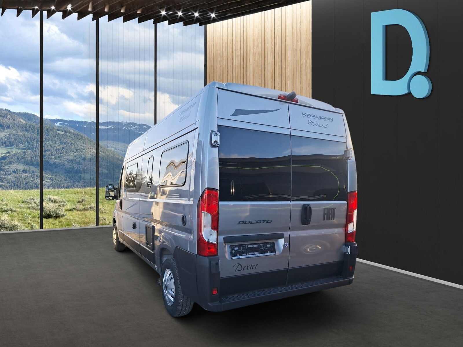 Fahrzeugabbildung Karmann Dexter DE 580 Concept Paket, Rückfahrkamera