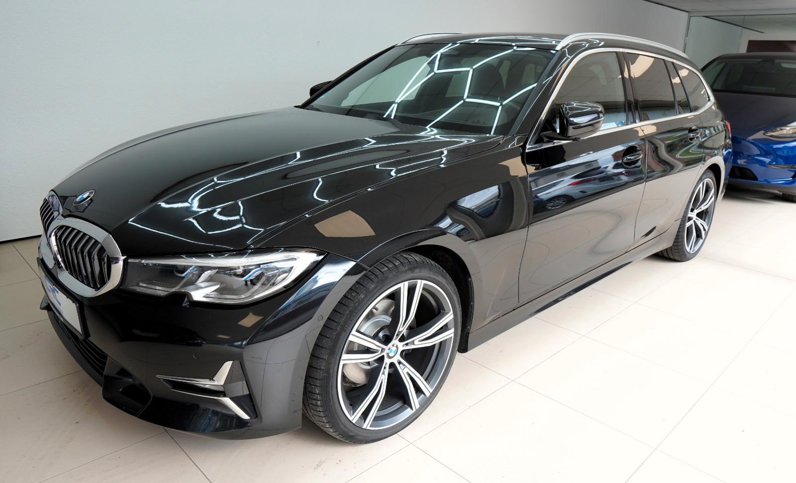 BMW 320 d Luxury Line *Laserlicht*Leder*AHK*Pano*H&K