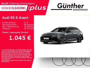 Audi Leasingangebot: Audi RS 6 Avant +WINTERRÄDER+INDIVIDUALKONT+SPORTABGA