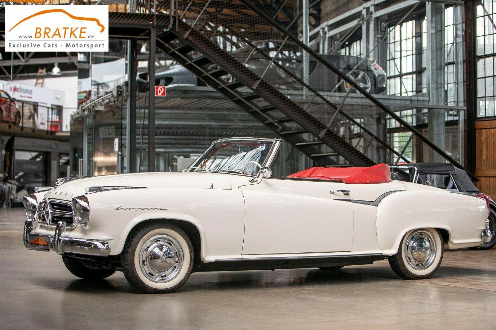 Borgward Isabella TS Cabriolet deutsche Oldtimer Zul.