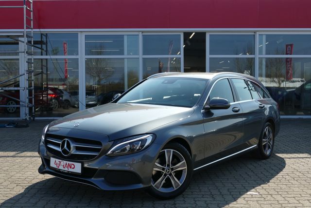 Mercedes-Benz C180 T LED Navi Totwinkel Tempomat Sitzheizung