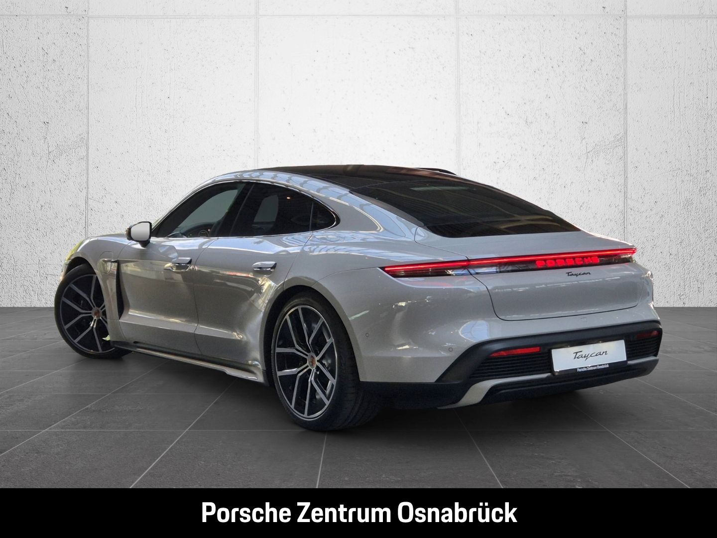 Porsche Taycan Black Edition Pano SportDesign 18-Wege He imagem 3