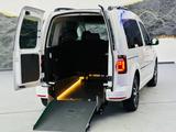 Volkswagen Caddy-DSG-Behindertengerecht-Edition-Rampe-150PS - Volkswagen Caddy: Weiß