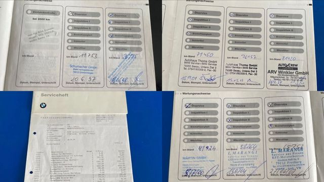 BMW E36 318i Cabrio M-Paket*1.Hand*Scheckh.*Original