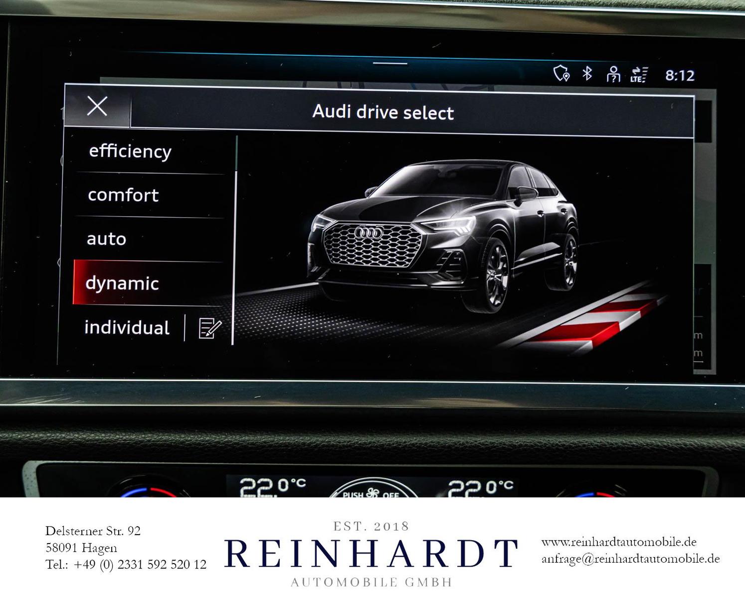 Audi Q3 SPORTBACK 45TFSi Q 2x S LINE BLACK CARPLAY/VC, миниатюра 26