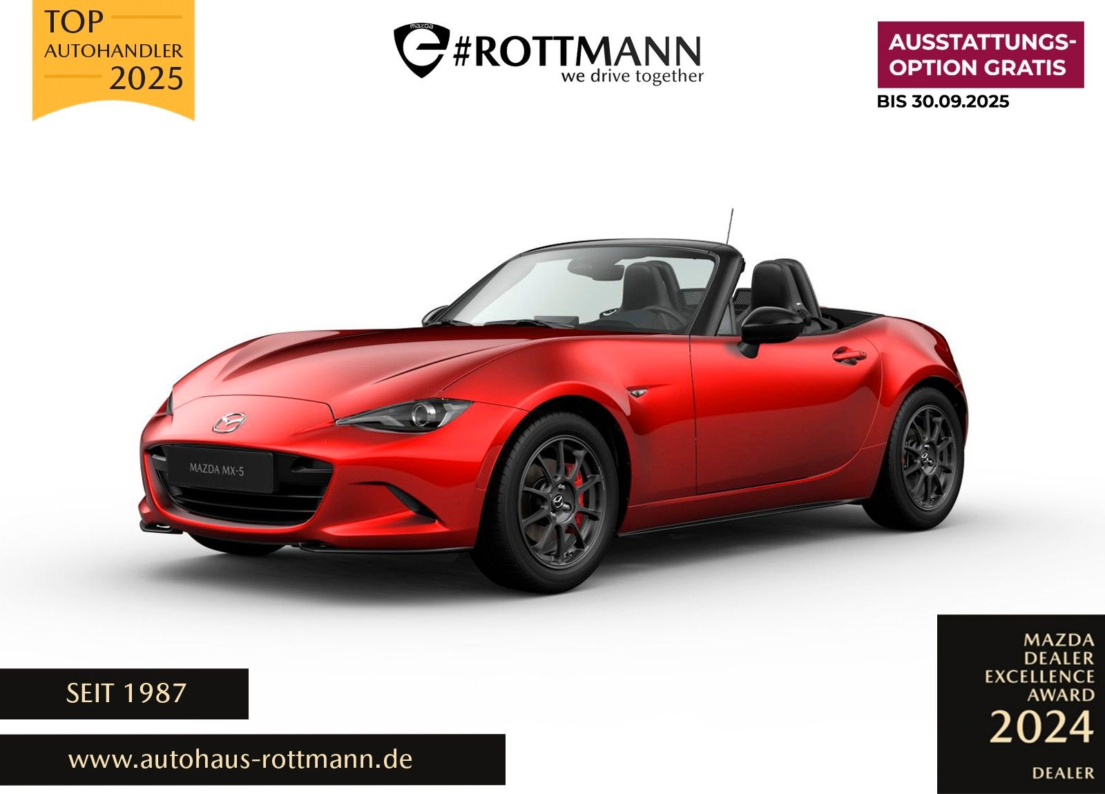 Mazda MX-5 1.5 SKYACTIV-G 132 Homura /Recaro/BOSE