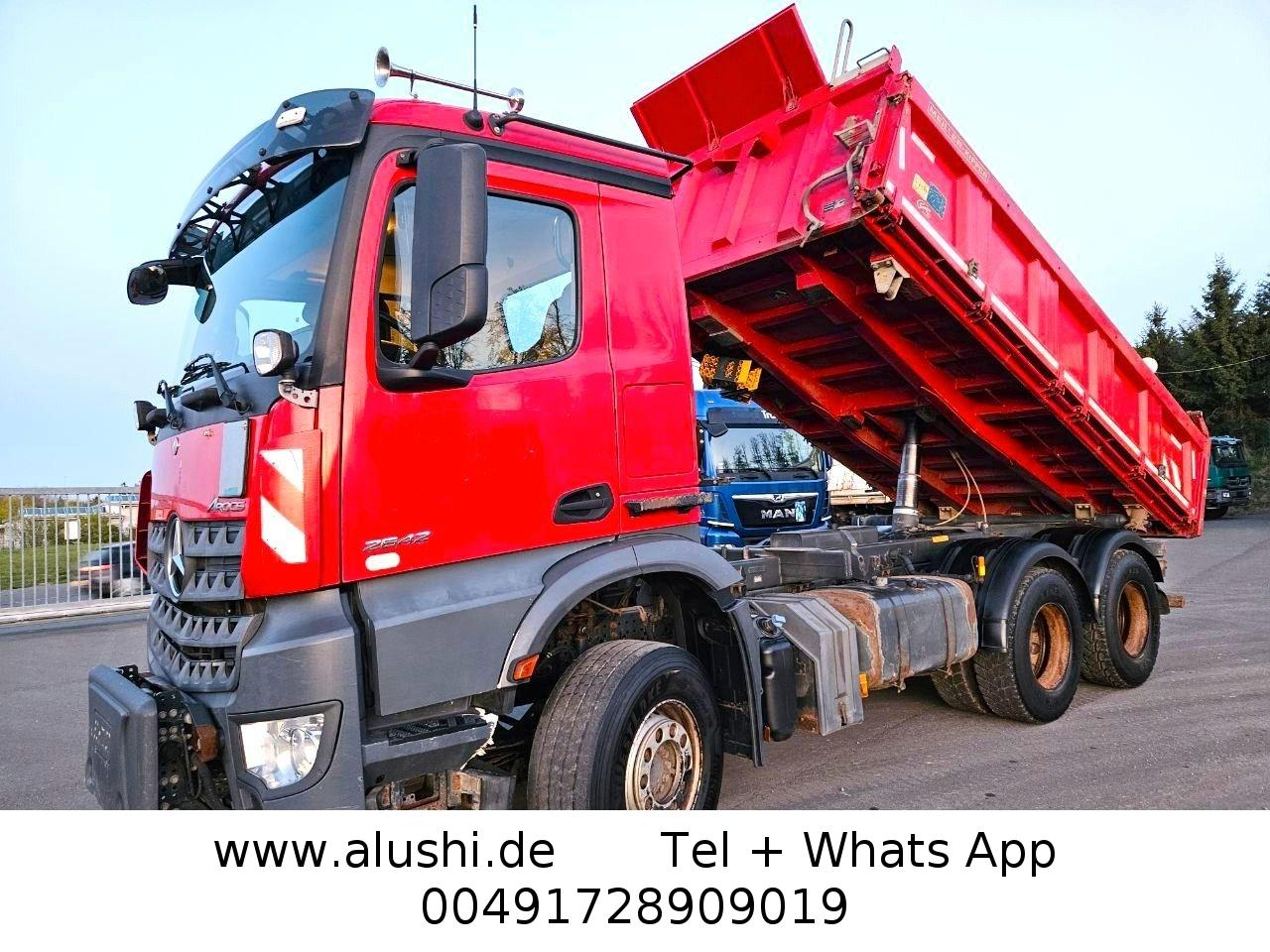 Mercedes-Benz 2642 6x4 Blatt/Blatt Meiller 3-Seiten Kipper
