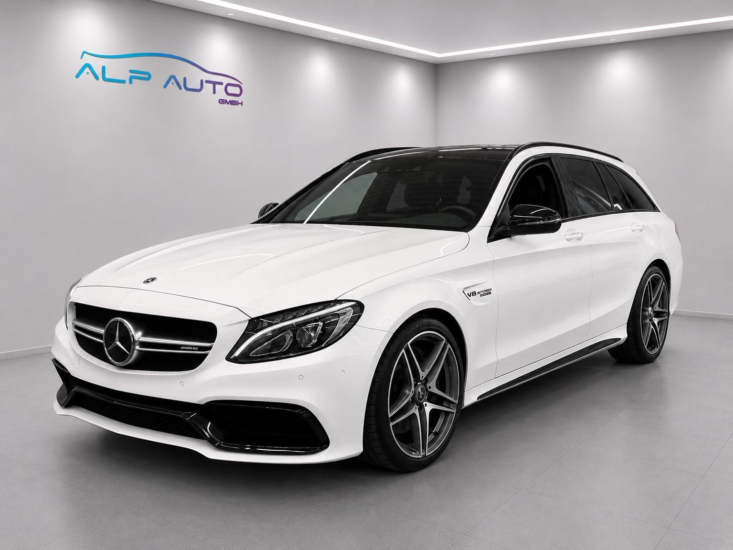 Mercedes-Benz C 63 AMG T/NIGHT/BUR/LED/KAMERA/KLAPPEN-AGA/PANO