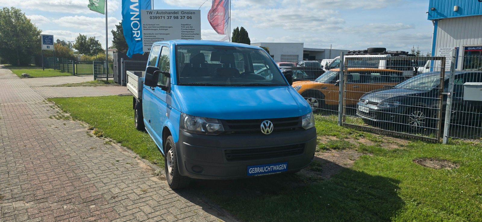 Volkswagen T5 Transporter Pritsche Pritsche Doppelkabine