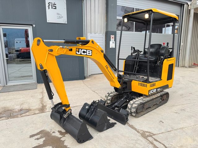 JCB 16C-1 - 2019 YEAR -1465 HOURS -2X BUCKETS