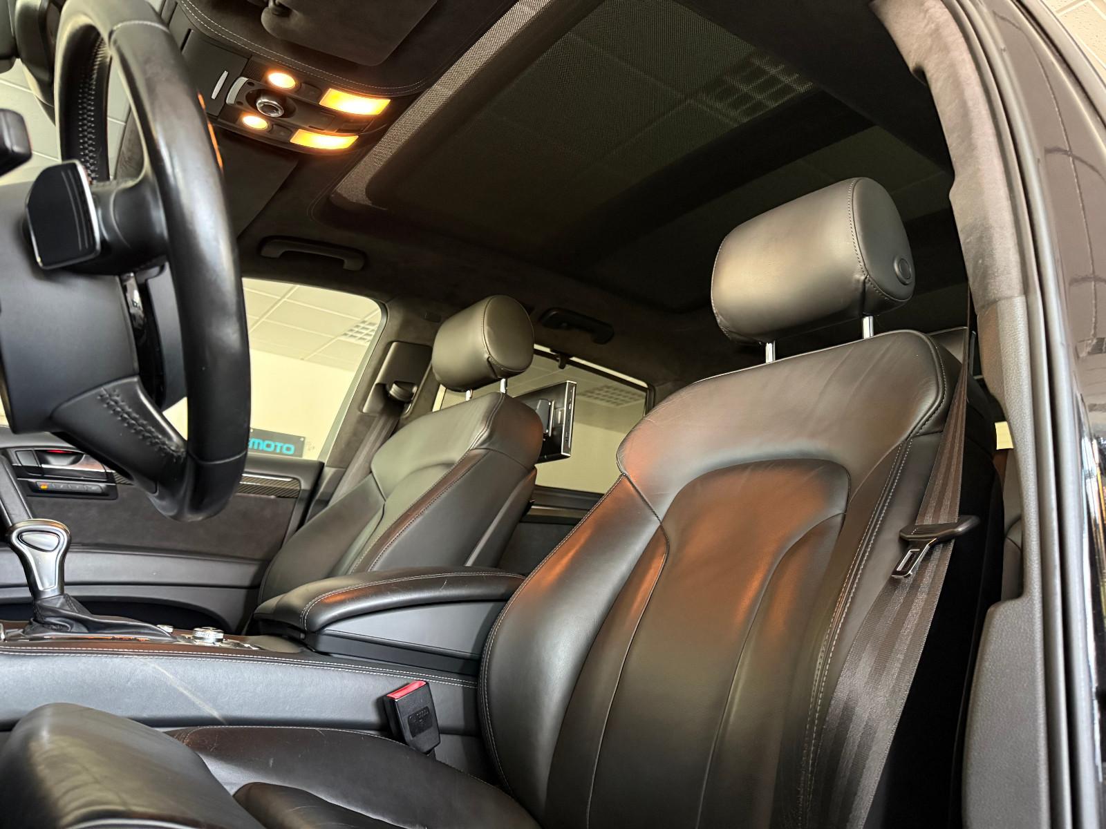 AUDI Q7 6.0 TDI V12 500ch QUATTRO - CÉRAMIQUE - BOSE - SUSPENSION PNEUMATIQUE - CARBON REAR ENTERTAINMENT - ATTELAGE PIVOTANT