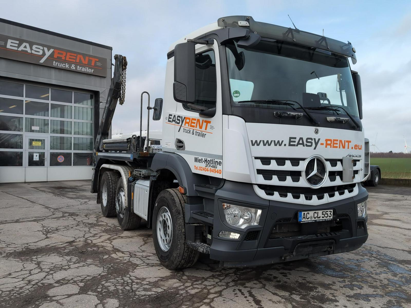 Mercedes-Benz Arocs2746L 6x2/MeillerAK16/3xHaken/Kamera/Navi