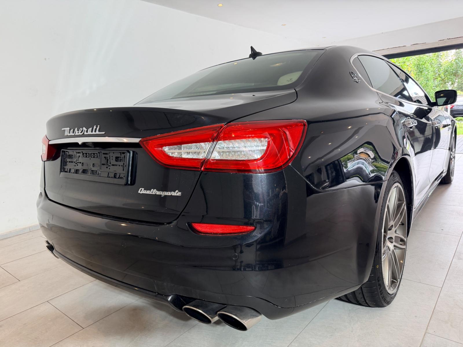 Maserati Quattroporte S V6 Biturbo 410 ch • BVA • Cuir • Sièges ventilés • Caméra