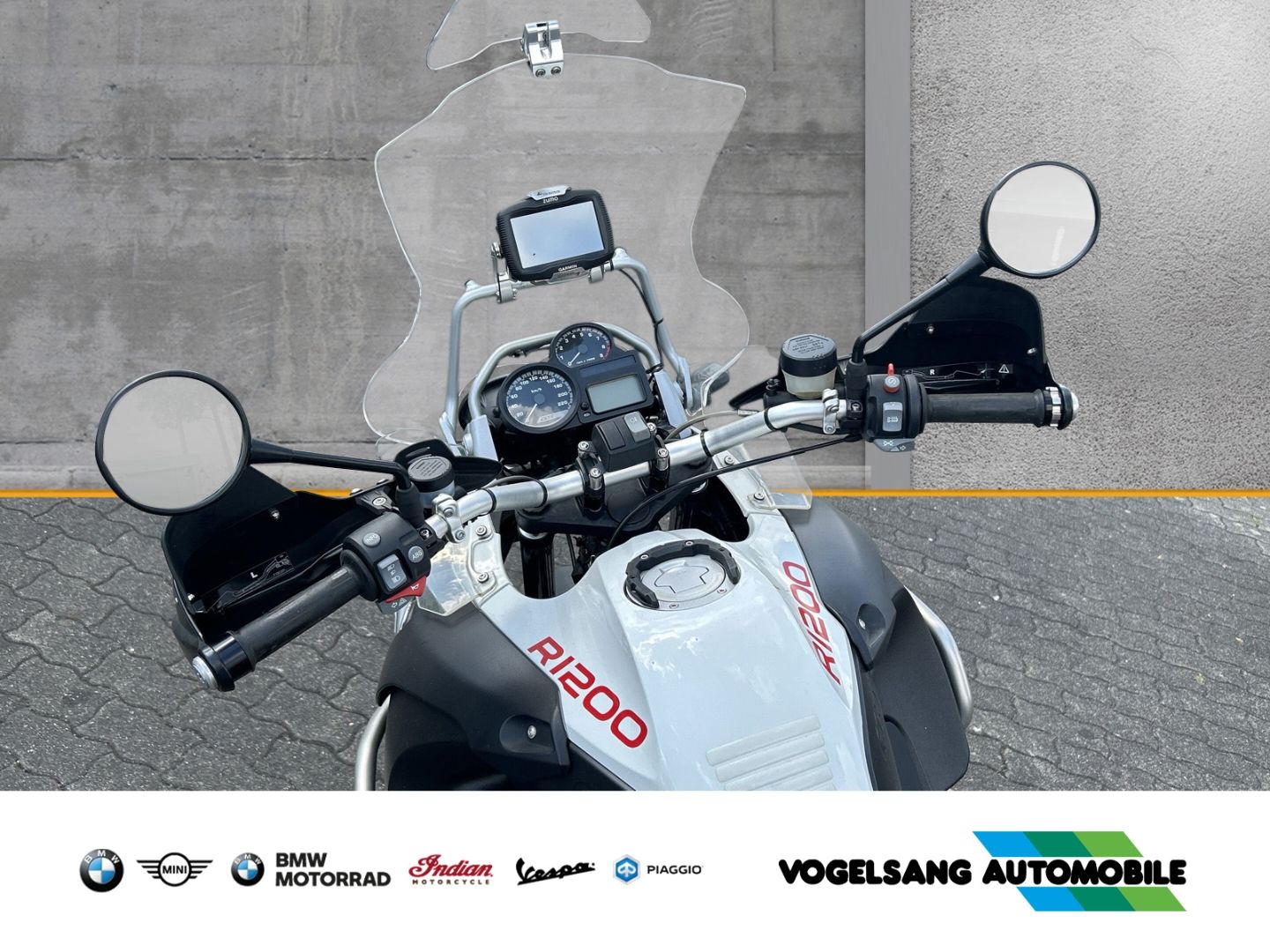 Fahrzeugabbildung BMW R 1200 GS Adventure HP2, Handgriffe heizbar, Bli
