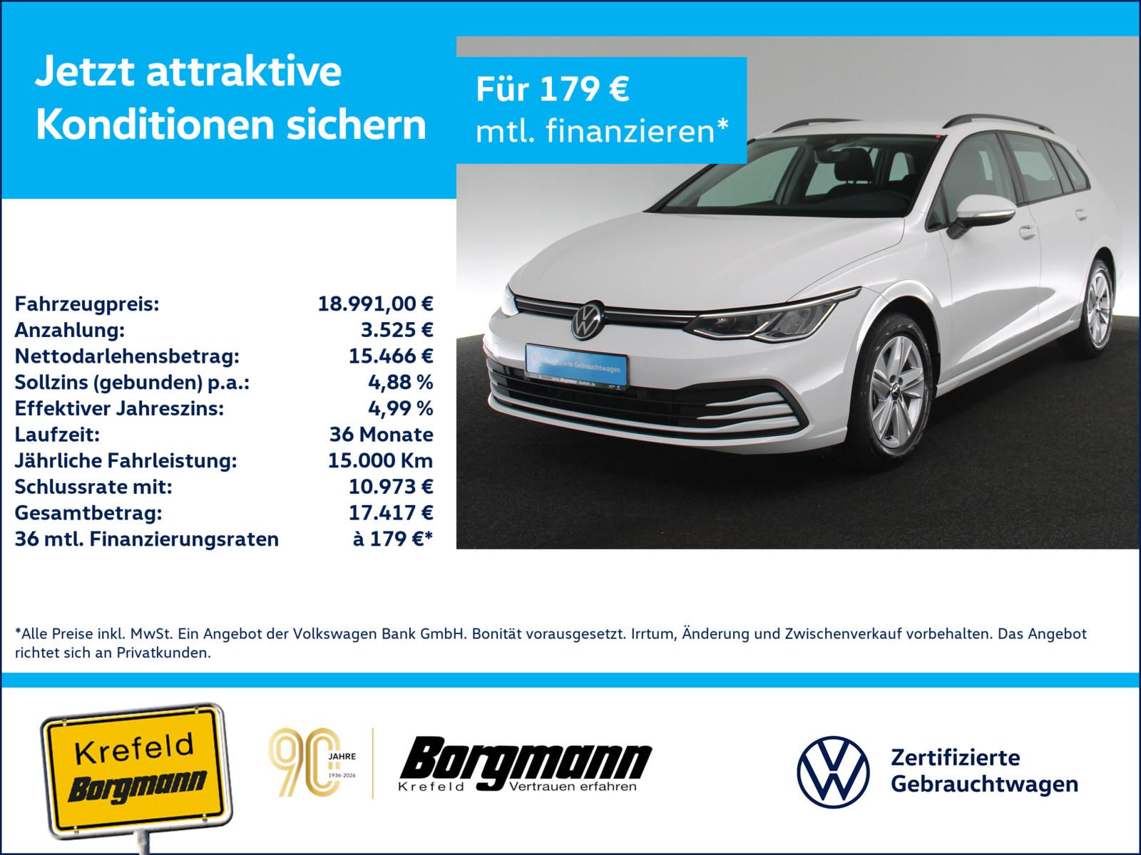 Volkswagen Golf VIII 2.0 TDI Life LED ACC NAVI SHZ PDC