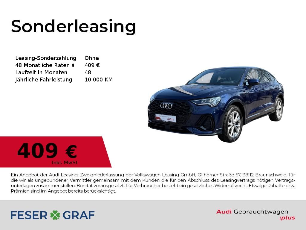 Q3 Sportback S line 35TDI Pano/VC/SHZ/Kamera/ACC