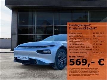 XPENG Leasing Angebot: XPENG P7 Long Range Navi Soundsystem 360 Kamera Memory