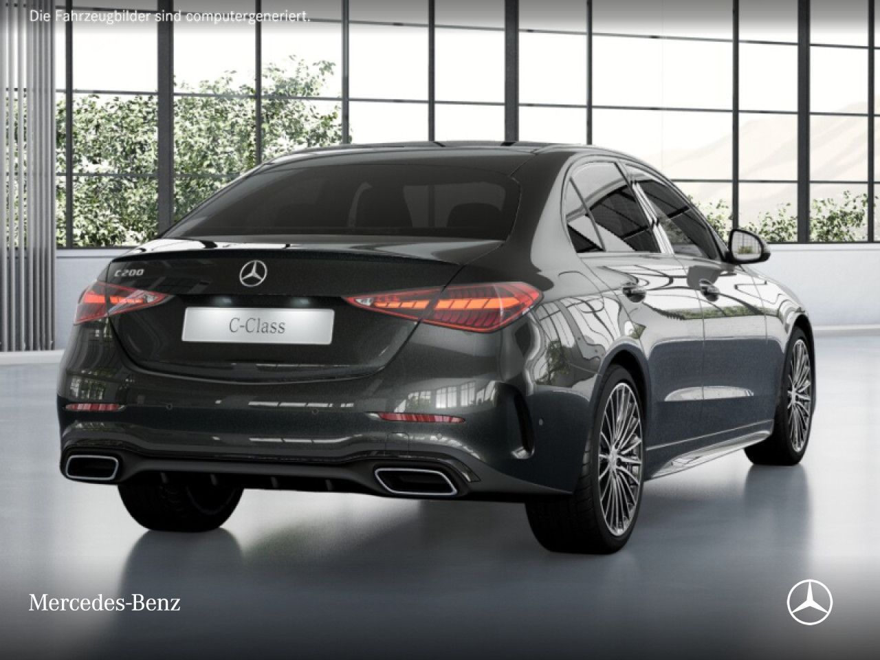 Mercedes-Benz C 200 AMG NIGHT PANO 360 19 TOTW KEYLESS 9G foto 4