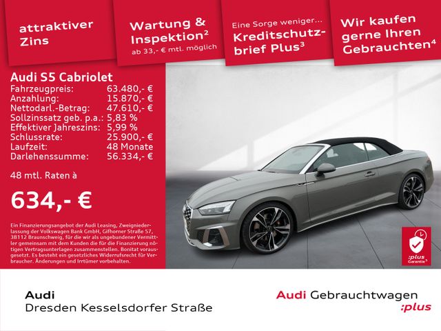 Audi S5 Cabriolet Cabrio TFSI tiptronic Navi LED