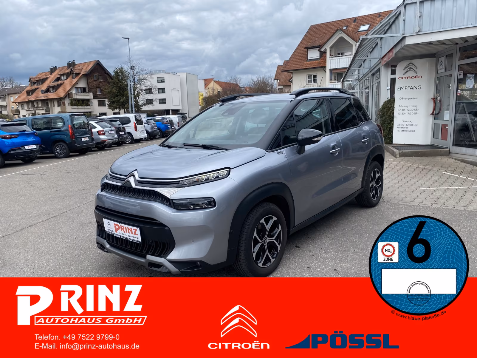 Citroën C3 Aircross Shine 110 PS *AHK *Sitzhzg.*Kamera