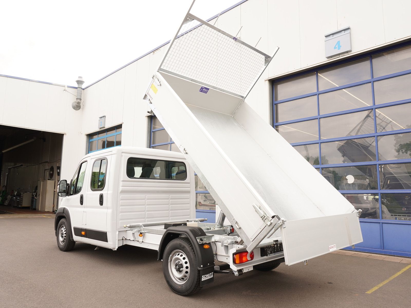 Fiat Ducato Maxi 35 Doka verzinkter Kipper Fa.Schutz imagem 3