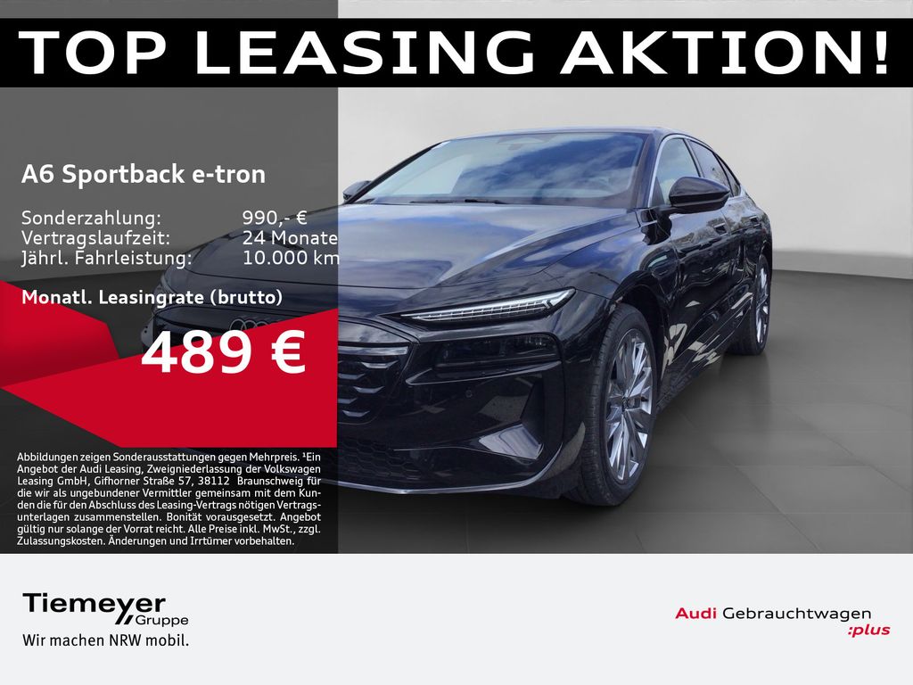Audi A6 e-tron Sportback PERFORMANCE LM20 eSITZE MATR