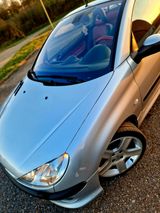 Peugeot 206 CC 136 PS 2.0 l  RC  -Burgunderrot TÜV 12.26 - Peugeot 206: 206rc