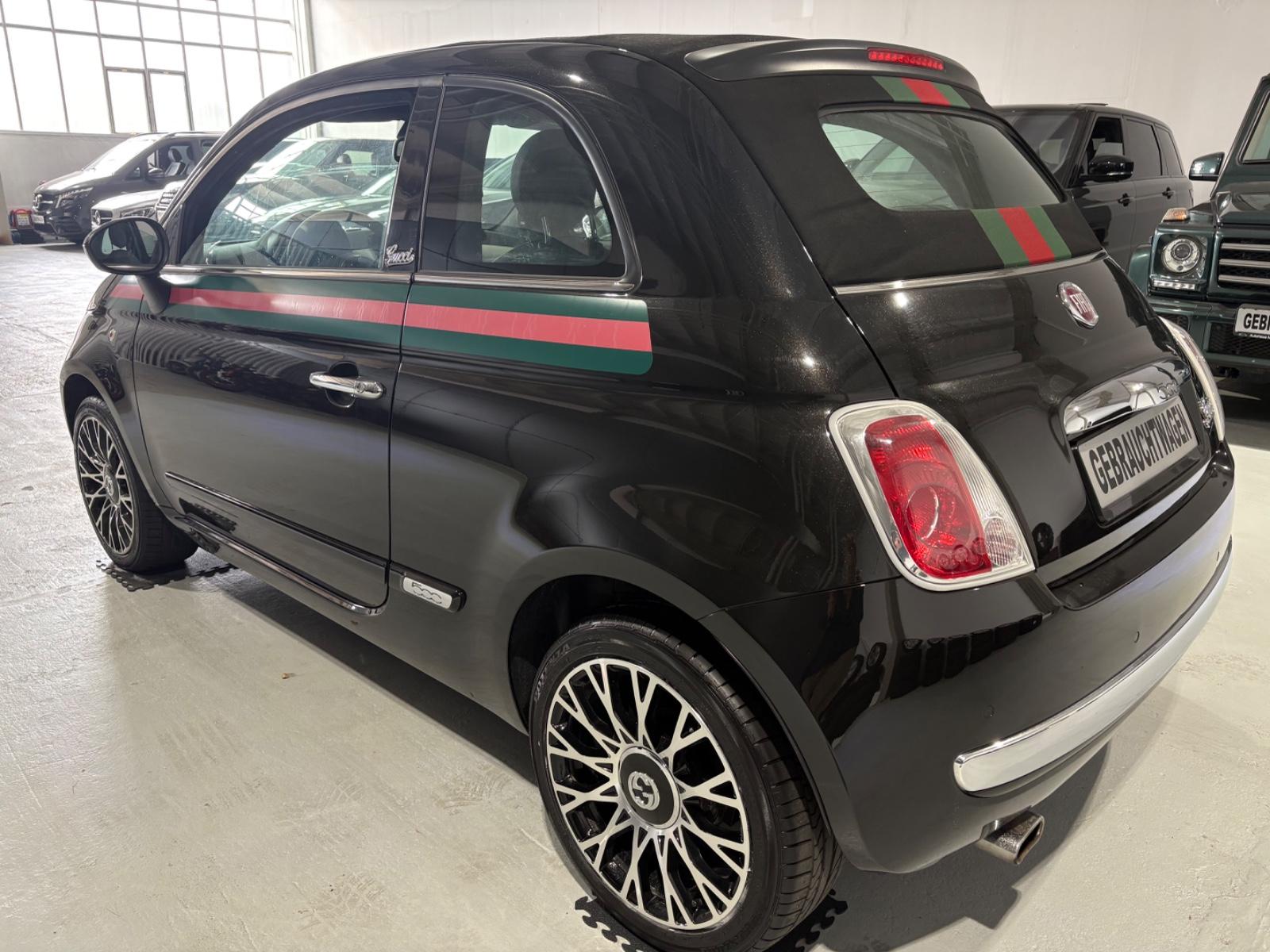 Fiat 500 Cabrio by Gucci*Leder*Klimaaut.*