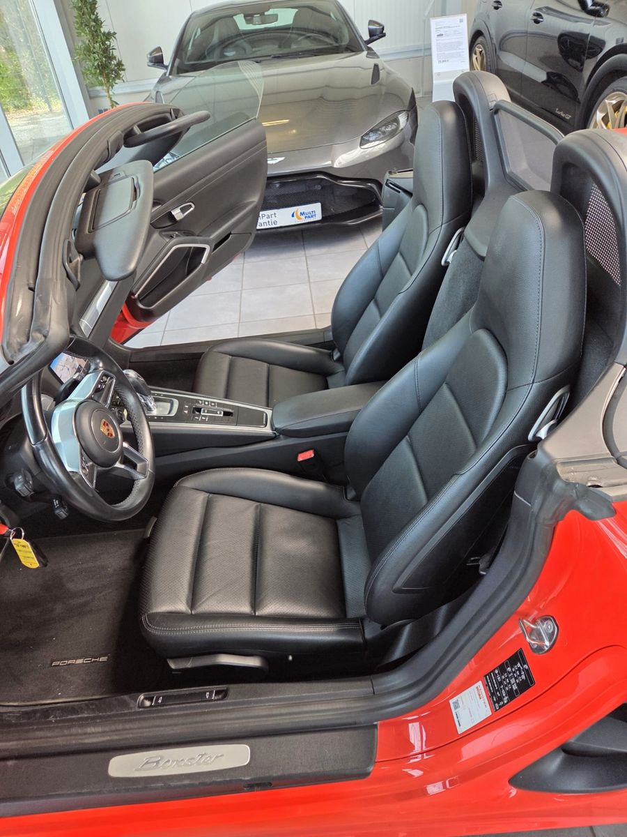 Fahrzeugabbildung Porsche Boxster/718/Lava-Orange/Sport Chrono/20 ZOll