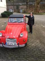 Citroën Schöne rote Ente (Citroën 2CV6)