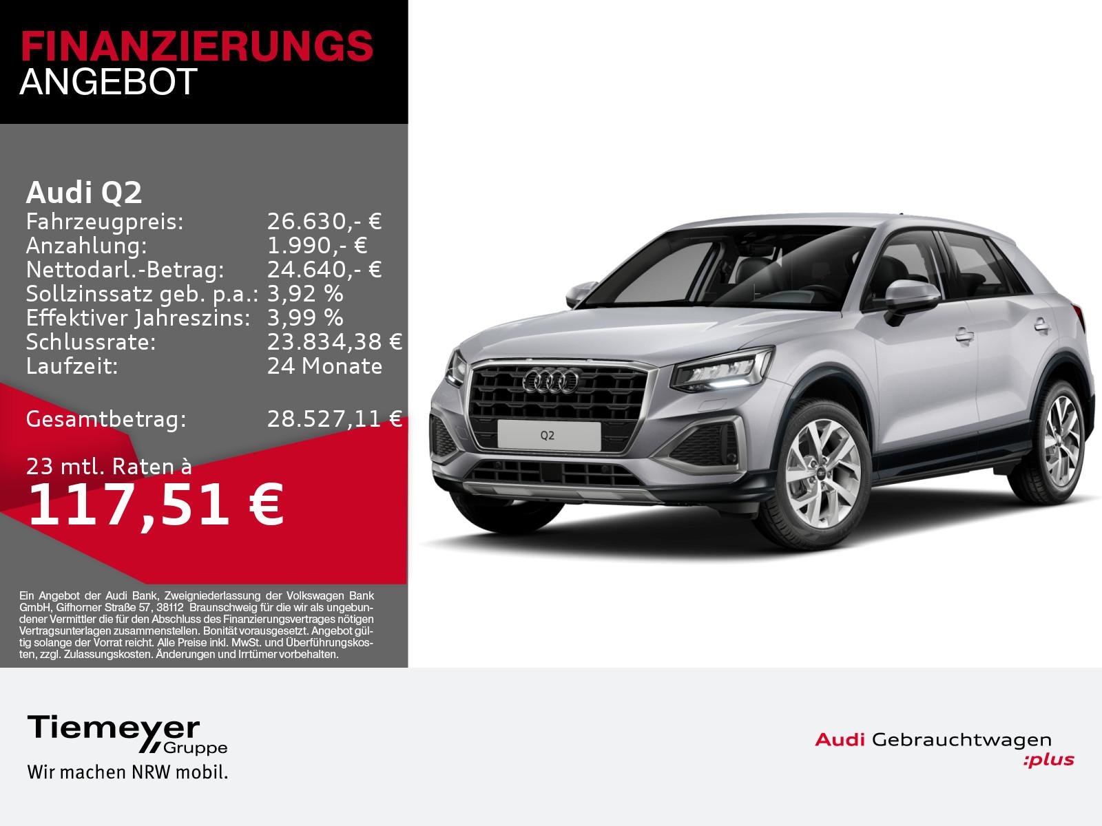 Audi Q2 35 TFSI ADVANCED LM17 LEDER KAMERA NAVI+