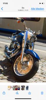 Harley-Davidson FAT Boy FLFBS 113th Anniversary Sondermodell - KICKSTARTER