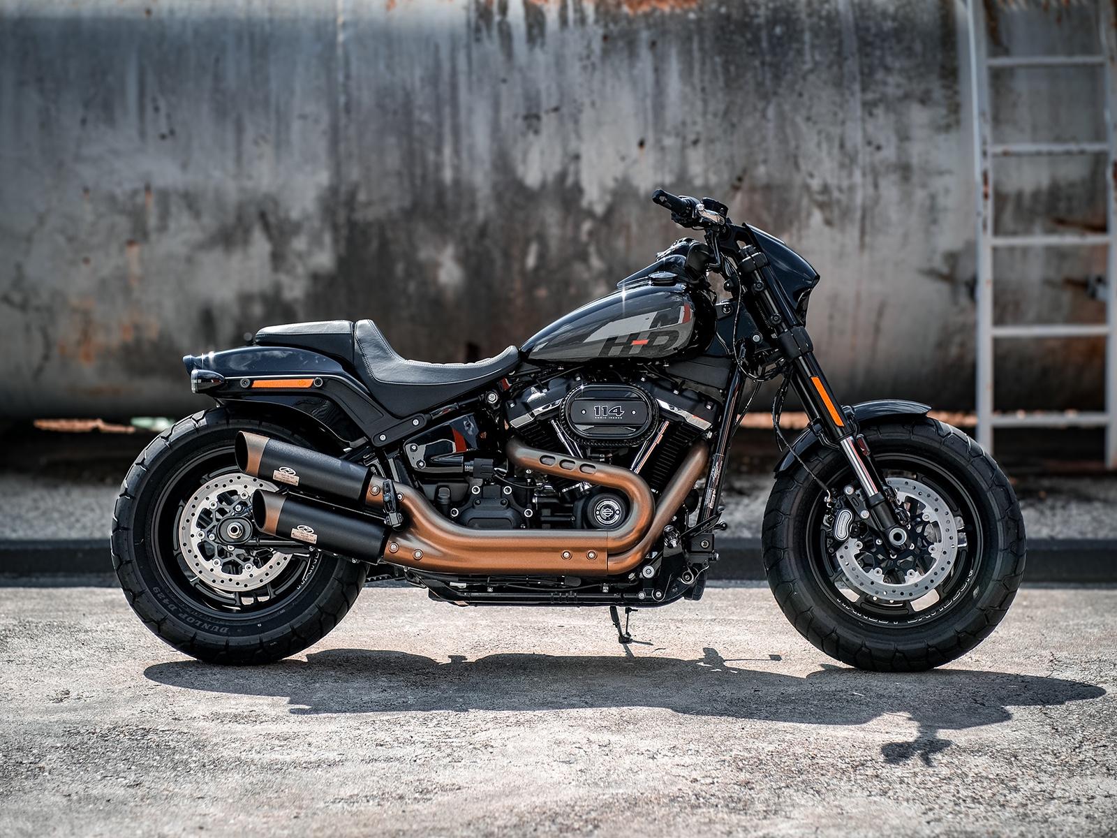 Harley-Davidson FXFBS Fat Bob 114 - J&H - Sissybar -Frontmaske