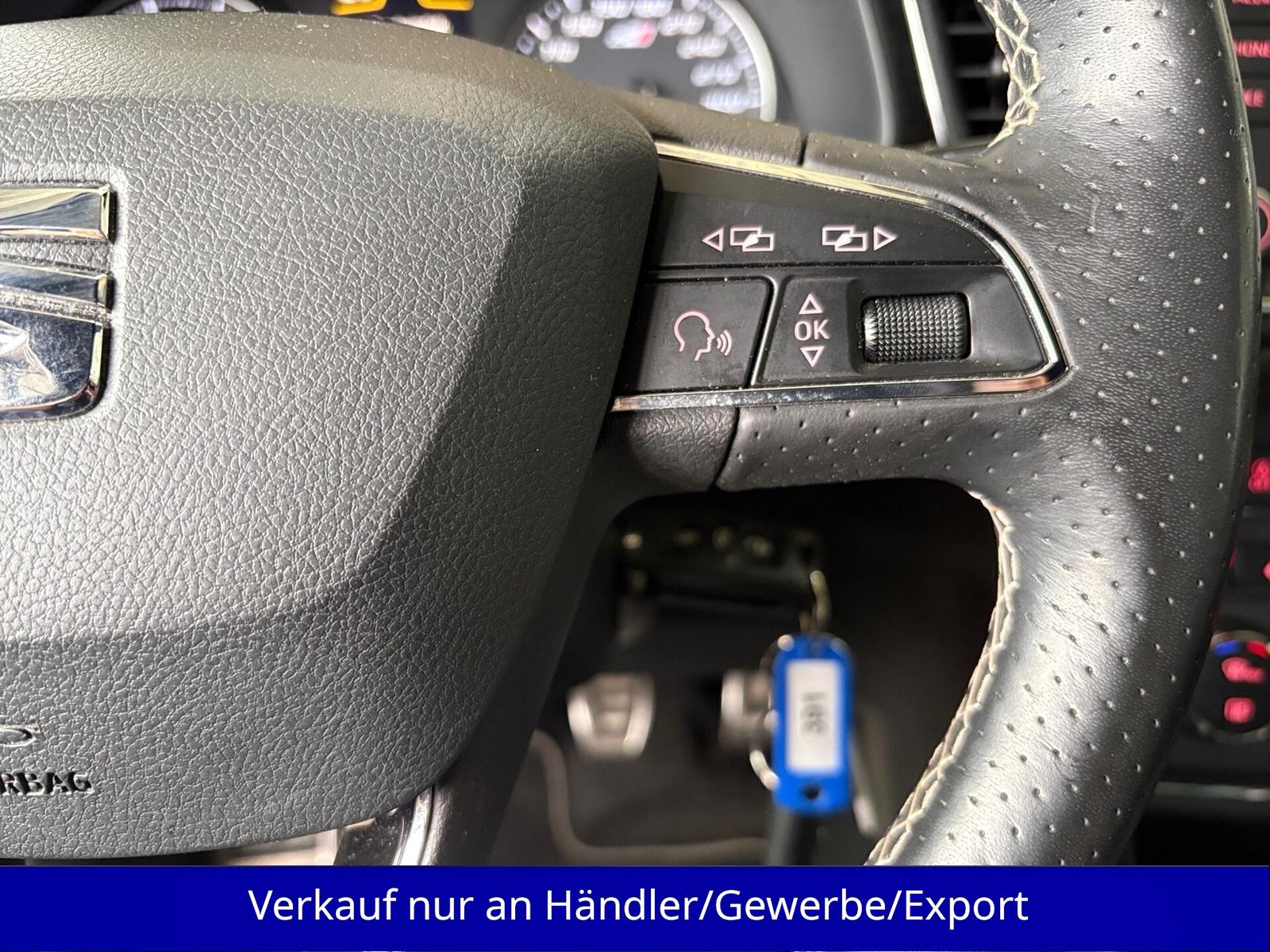 SEAT Leon Cupra 290 ch – BVM6 – Full LED – Alcantara – Gris Dynamic – 146 433 km