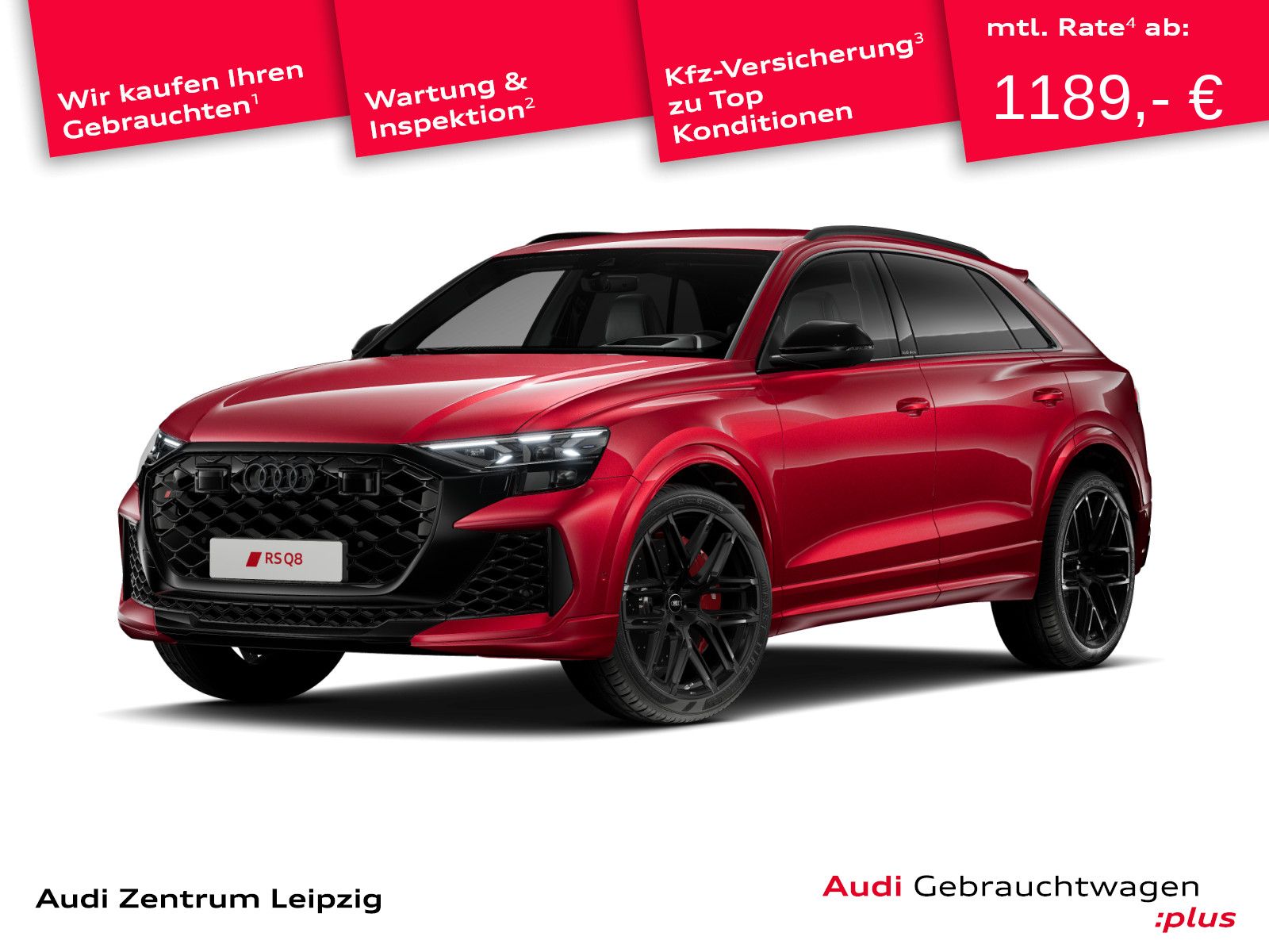Audi RS Q8 TFSI qu. *HD-Matrix*AHK*Wankstab.*HuD*