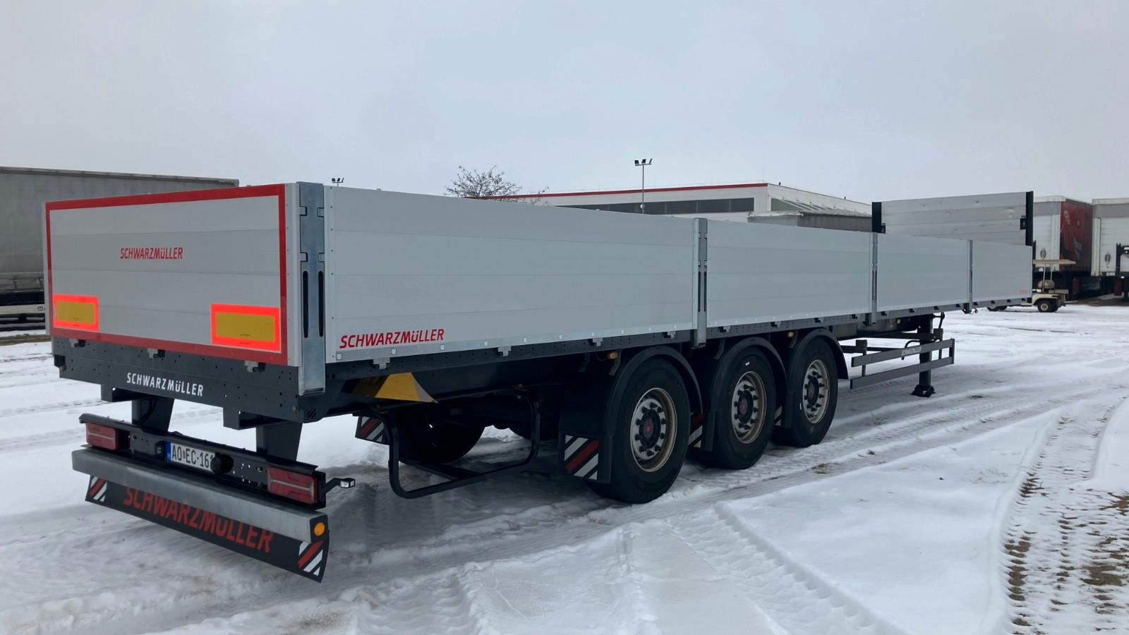 Schwarzmüller Baustoffsattel - NEUE 800 mm Bordwände!